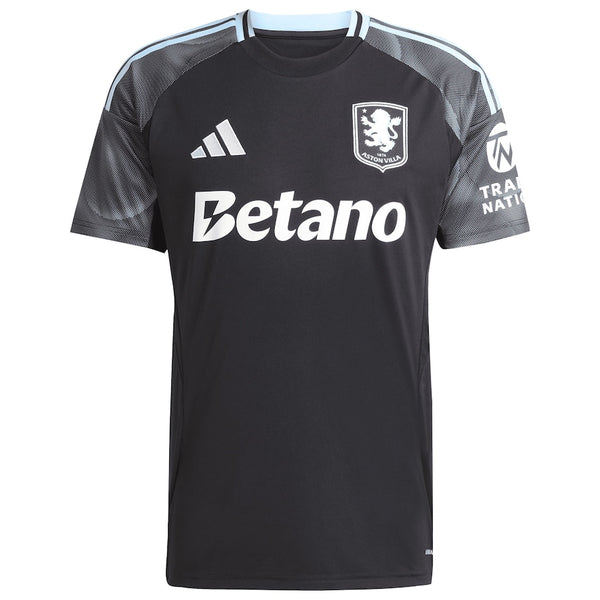 Aston Villa 2025-2026 Away Men's Football Shirt Black