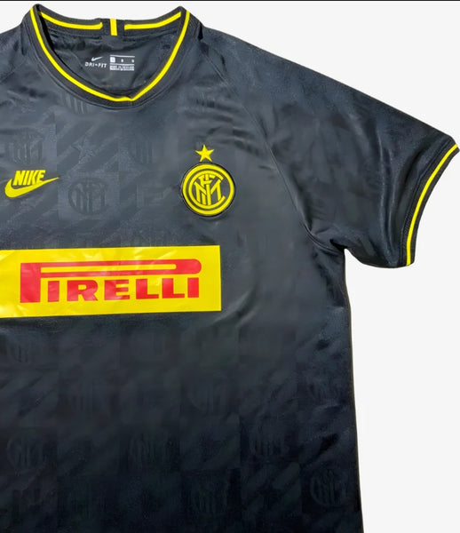 Inter Milan 2019-2020 Retro Away 3rd Men's Football Shirt Black