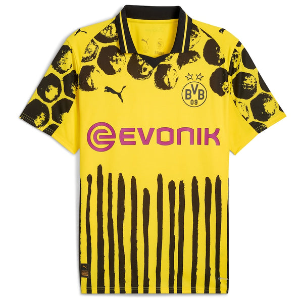 Borussia Dortmund 2025-2026 Home Men's Football Shirt Yellow