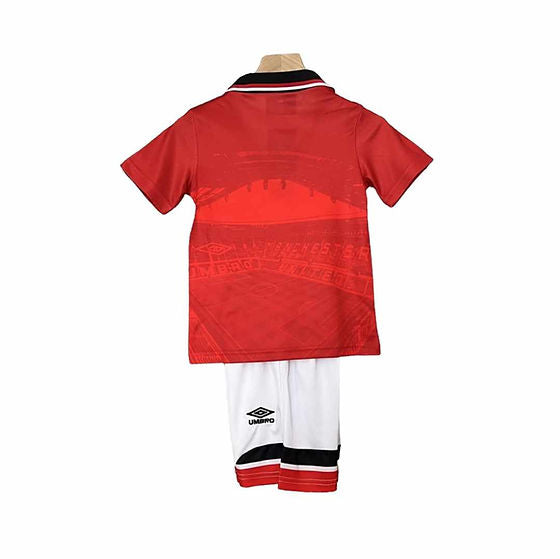 Manchester United 1994-1996 Retro Home Kid's Football Kit