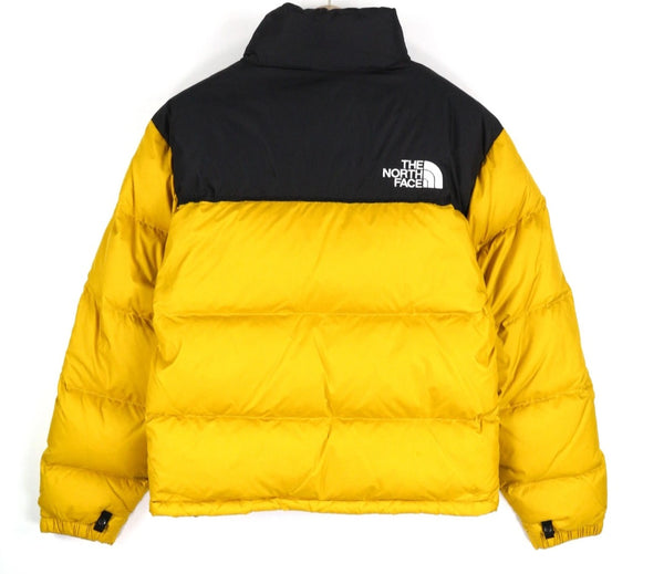 The North Face Puffer Jacket Men's Yellow Nuptse 700 Retro