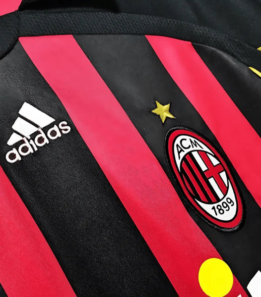 AC Milan 2006-2007 Retro Home Men's Football Shirt