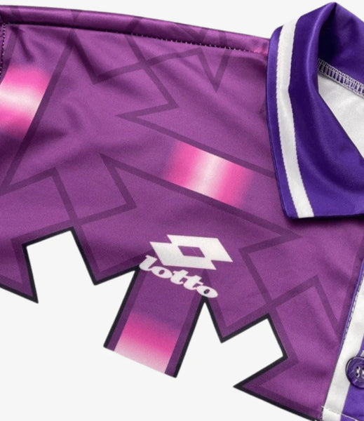 Fiorentina 1992-1993 Retro Away Men's Football Shirt White
