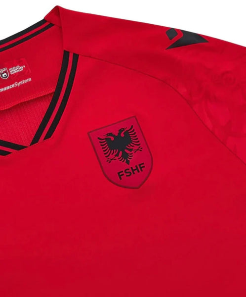 Albania 2025-2026 Home Men's Football Shirt Red