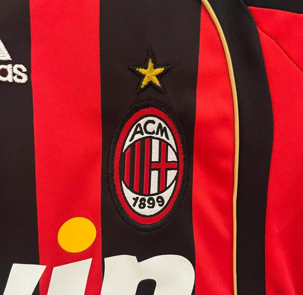 AC Milan 2006-2007 Retro Home Kid's Football Kit