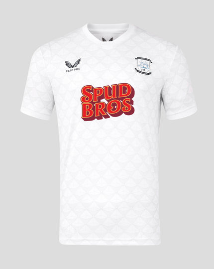 Preston North End 2025-2026 Home Men's Football Shirt White