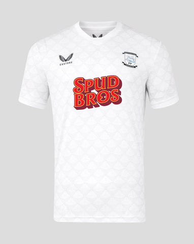 Preston North End 2025-2026 Home Men's Football Shirt White