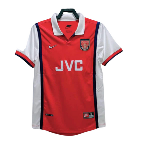 Arsenal 1998-1999 Retro Home Men's Football Shirt Red