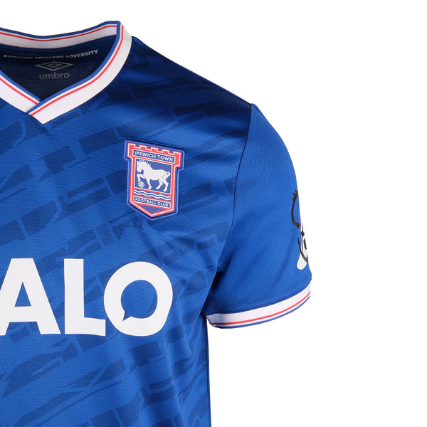 Ipswich Town FC 2025-2026 Home Men's Football Shirt Blue