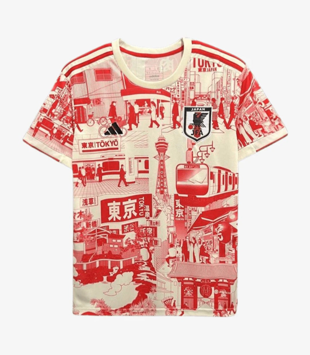 Japan Tokyo Special Limited Edition 2022 Retro Men's Football Shirt Red