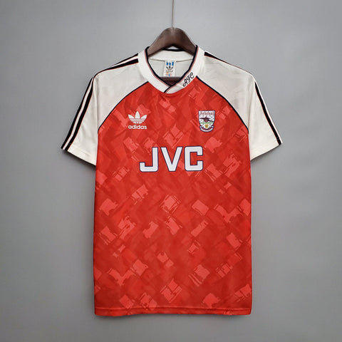 Arsenal 1990-1992 Retro Home Men's Football Shirt Red