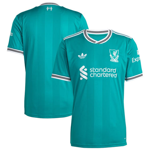 Liverpool 2025-2026 Away 3rd Men's Football Shirt Green