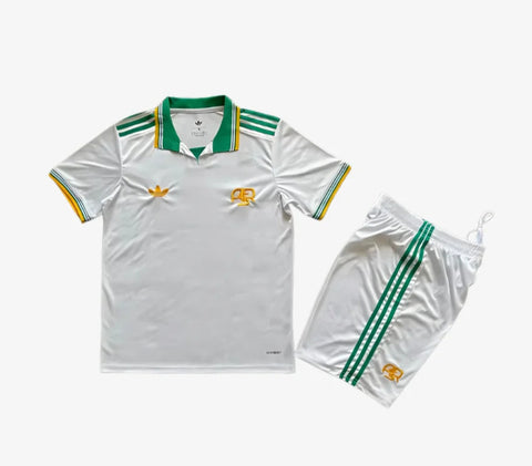 AS Roma 2025-2026 Away Kid's Football Kit White