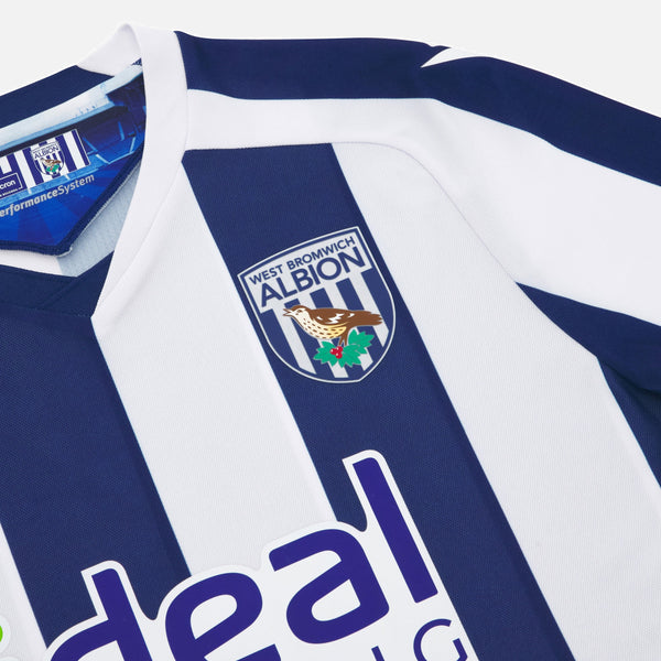 WBA West Brom 2025-2026 Home Men's Football Shirt