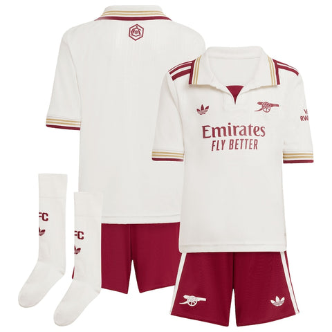 Arsenal 2025-2026 3rd Away Kid's Football Kit