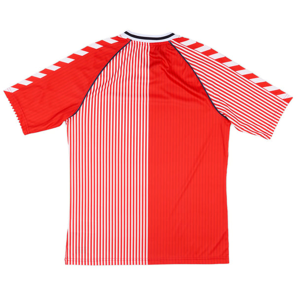 Denmark 1986 Retro Home Men's Football Shirt