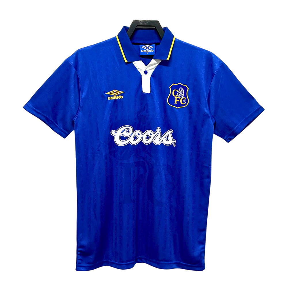 Chelsea 1995-1997 Retro Home Men's Football Shirt Blue