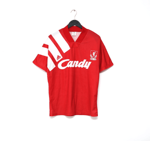 Liverpool 1991-1992 Retro Home Men's Football Shirt Red