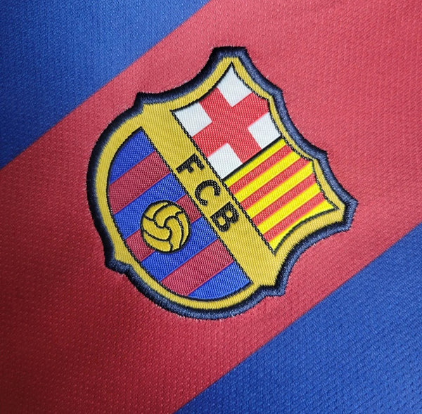 Barcelona 2010-2011 Retro Home Kid's Football Kit Messi 10