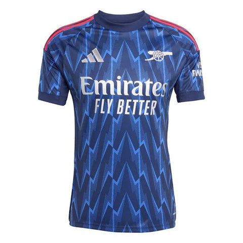 Arsenal 2025-2026 Away Men's Football Shirt Blue