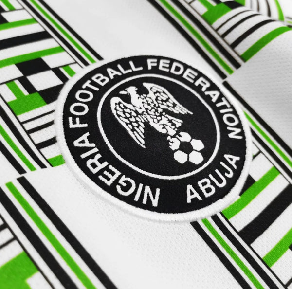 Nigeria 1994 Retro Men's Football Shirt OKOCHA 10 print