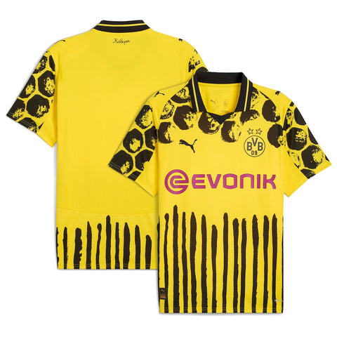 Borussia Dortmund 2025-2026 Home Men's Football Shirt Yellow