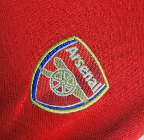 Arsenal 2002-2003 Retro Home Kid's Football Kit Red