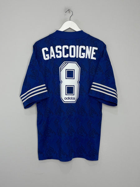 Rangers 1994-1996 Retro Home Men's Football Shirt Gascoigne 8