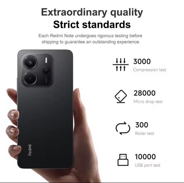 Xiaomi Redmi Note 14 4G 256GB 108MP AI Camera AMOLED Display Mobile Smartphone