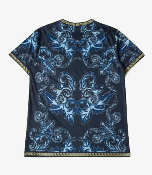 Italy X Versace Concept Special Limited Edition Men's Football Shirt Blue 2023