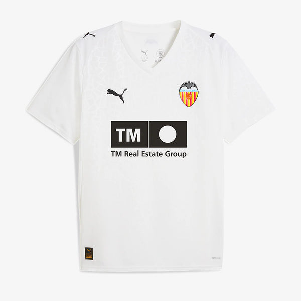 Valencia 2025-2026 Home Men's Football Shirt White