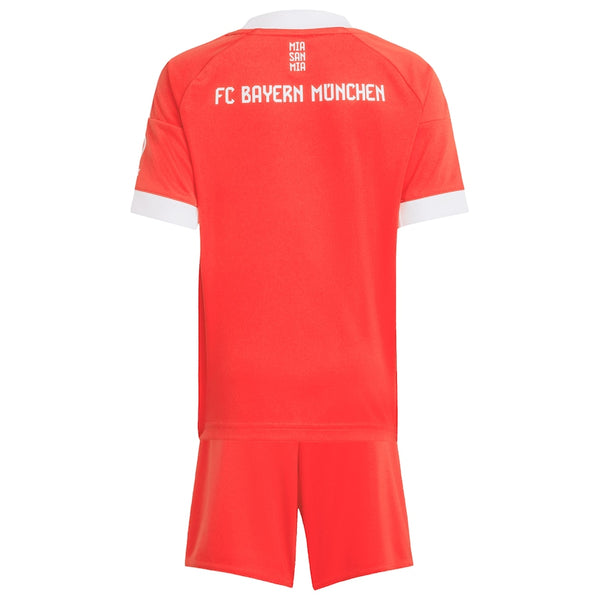 Bayern Munich 2025-2026 Home Kid's Football Kit Red