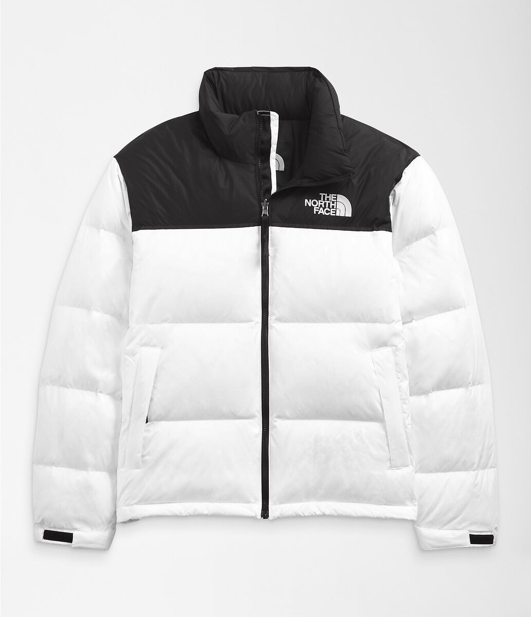 The North Face Puffer Jacket Men's White Nuptse 700 Retro