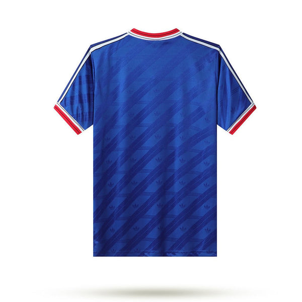Manchester United 1986-1988 Retro Away Men's Football Shirt Blue