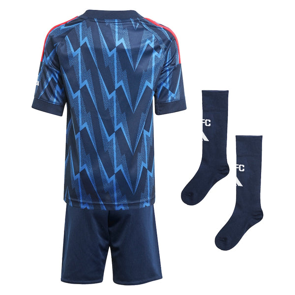 Arsenal 2025-2026 Away Kid's Football Kit Blue