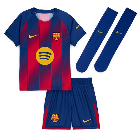 Barcelona 2025-2026 Home Kid's Football Kit