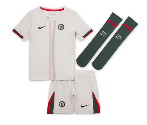 Chelsea 2025-2026 Away Kid's Football Kit