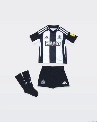 Newcastle United 2025-2026 Home Kid's Football Kit