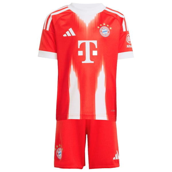 Bayern Munich 2025-2026 Home Kid's Football Kit Red