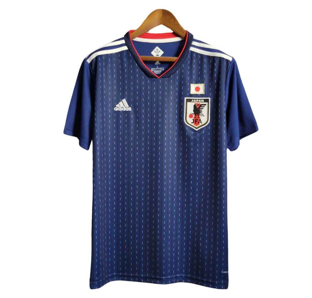 Japan 2018 World Cup Retro Home Men's Football Shirt