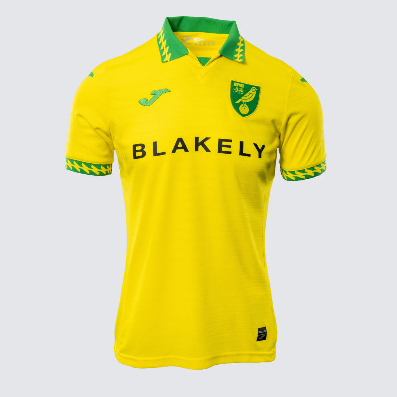 Norwich City 2025-2026 Home Men's Football Shirt Yellow