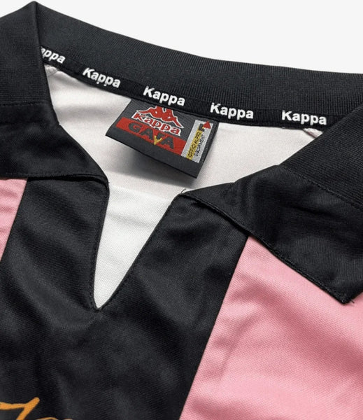 Juventus 1997-1998 Away Retro Men's Football Shirt Pink
