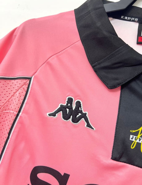 Juventus 1997-1998 Away Retro Men's Football Shirt Pink