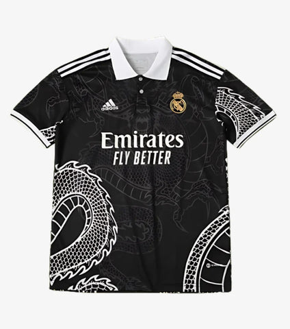 Real Madrid 2023-2024 Dragon Special Limited Edition Men's Football Shirt Black