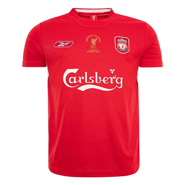 Liverpool 2004-2005 Retro Home Men's Football Shirt Red