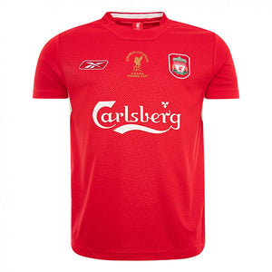 Liverpool 2004-2005 Retro Home Men's Football Shirt Red