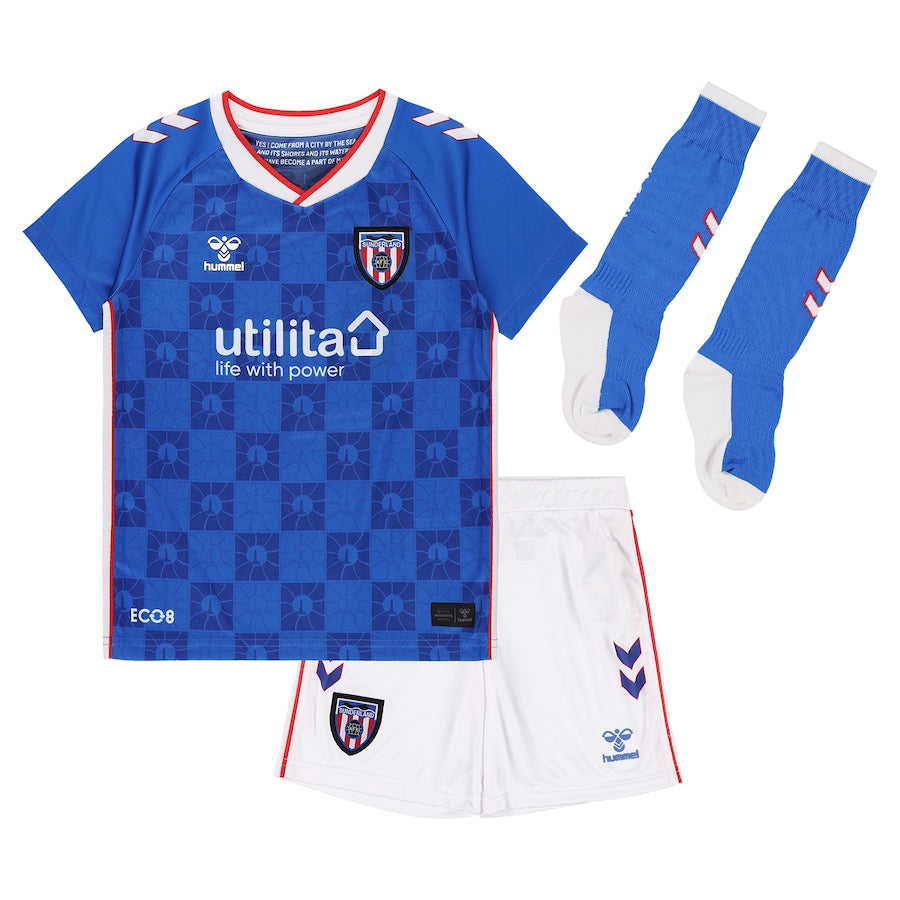 Sunderland 2025-2026 Away Kid's Football Kit Blue