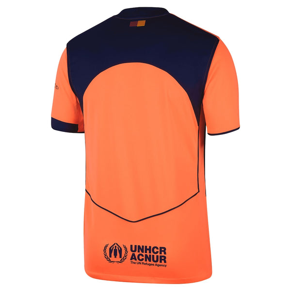 Barcelona 2025-2026 3rd Away Men's Football Shirt Orange