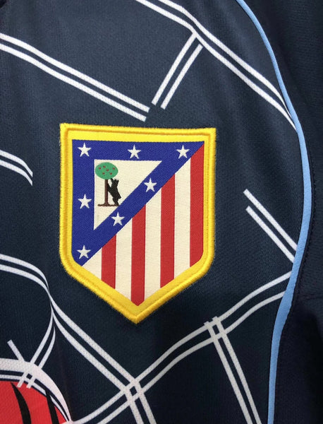Atletico Madrid 2004-05 Retro Away Spiderman Men's Football Shirt