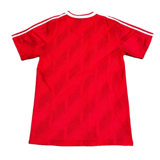 PSV Eindhoven 1987-1988 Retro Home Men's Football Shirt Red & White Stripes